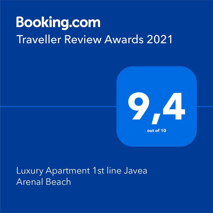 Luxury Apartment 1St Line Javea Arenal Beach Ngoại thất bức ảnh